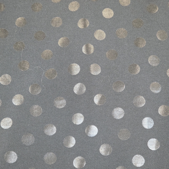 VINTAGE LAWRENCE 90s Polka Dot Blazer | L | Black | Retro Tailored Jacket - Picture 11 of 14